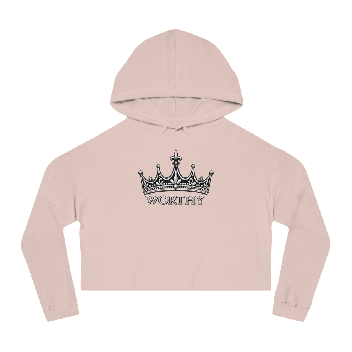 Worthy Cropped Hooded Sweatshirt