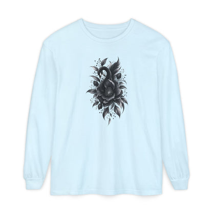 Dark Bloom Long Sleeve T-Shirt