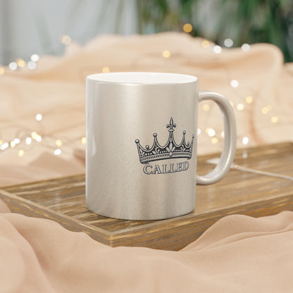 Called Crown Metallic Mug (Silver\Gold)