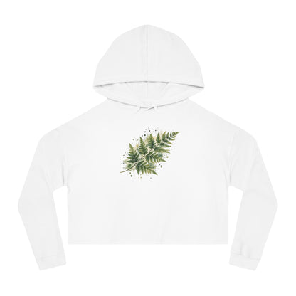 Whispering Fern Cropped Hooded Sweatshirt