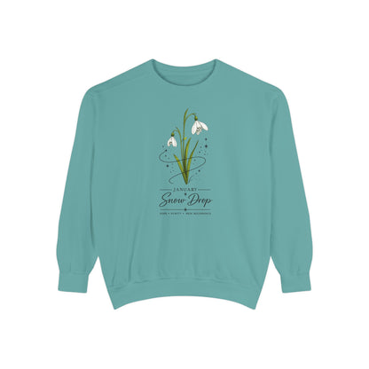 January Birth Flower Sweatshirt
