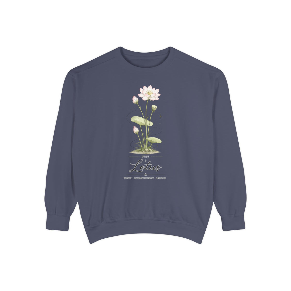July Birth Flower Sweatshirt