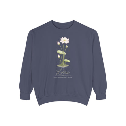 July Birth Flower Sweatshirt
