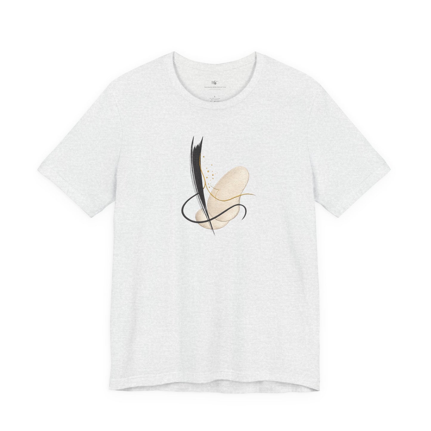 Contrast Embroidered