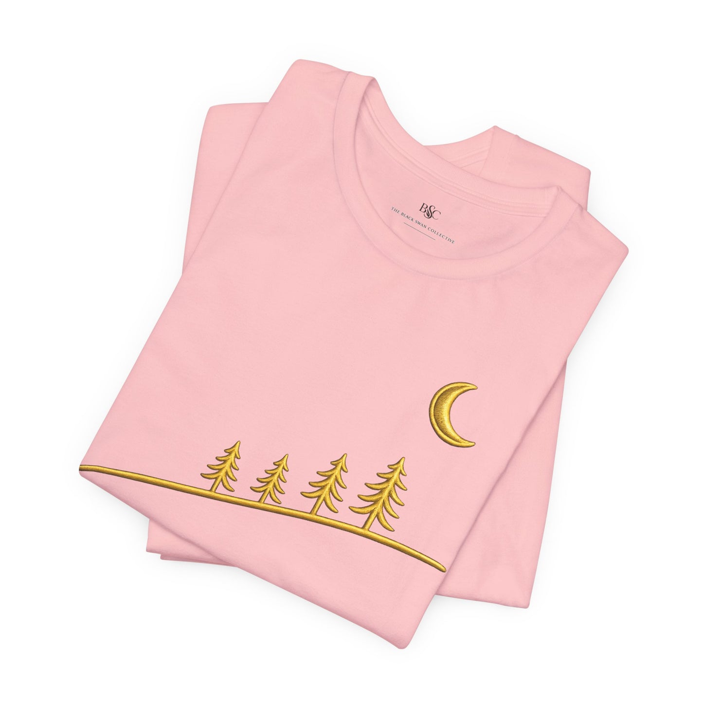 Moonlit Slope Embroidered