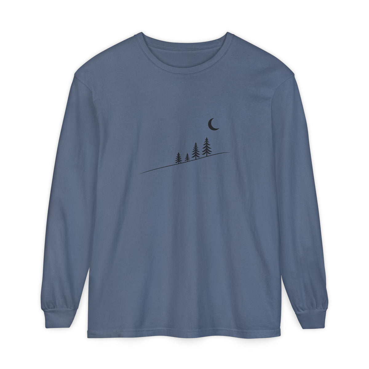 Moonlit Slope Long Sleeve T-Shirt