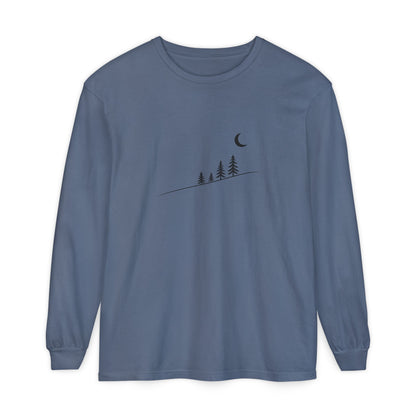 Moonlit Slope Long Sleeve T-Shirt