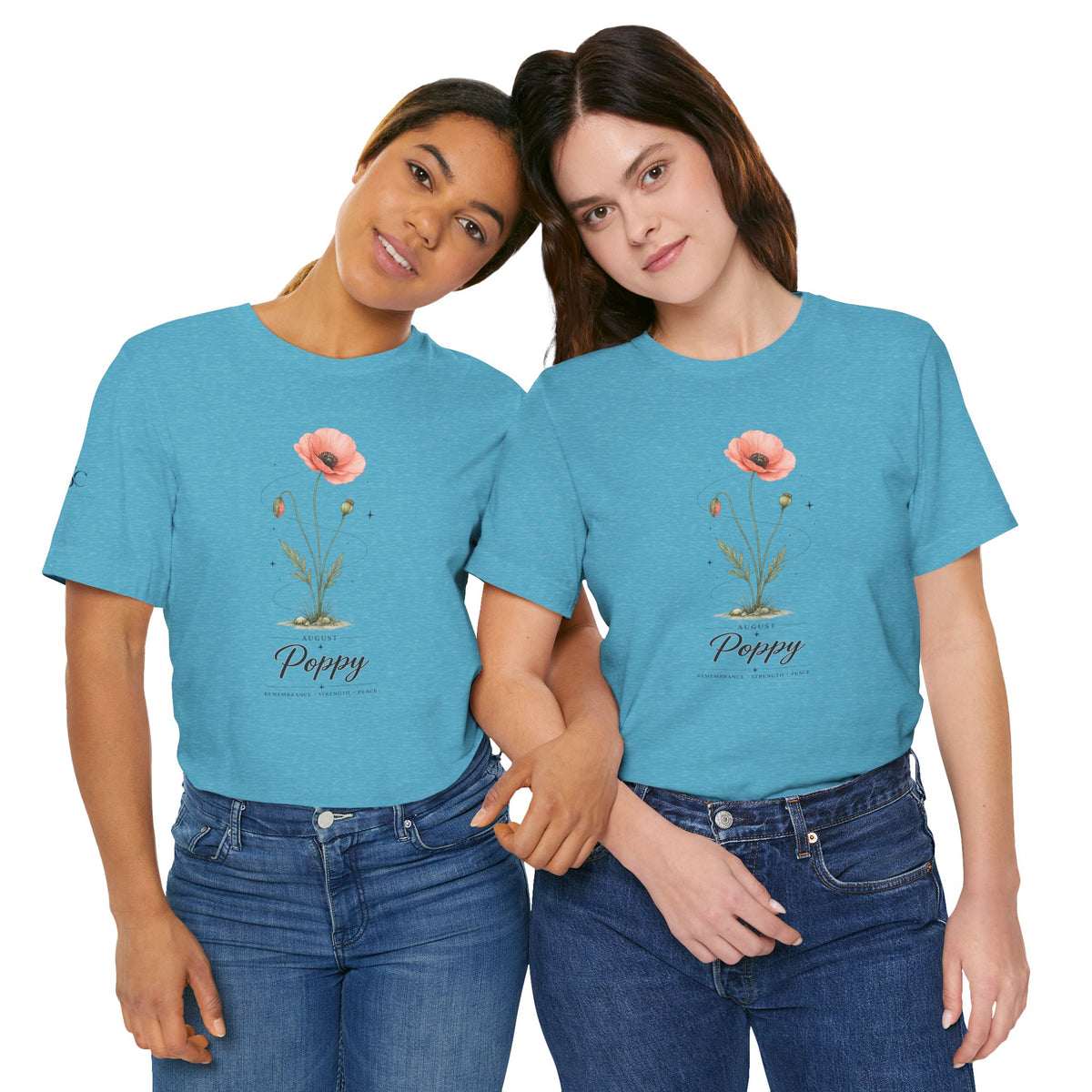 August Birth Flower T-Shirt