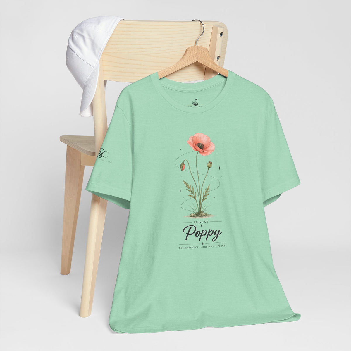 August Birth Flower T-Shirt