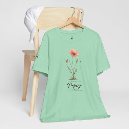August Birth Flower T-Shirt