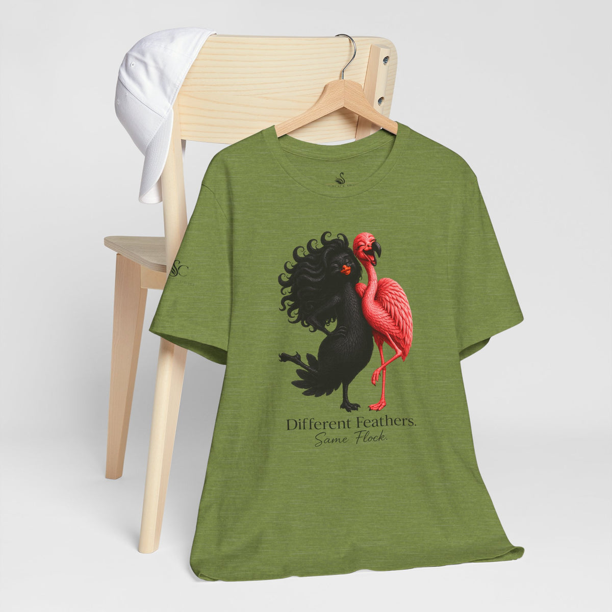 Different Feathers. Same Flock T-Shirt