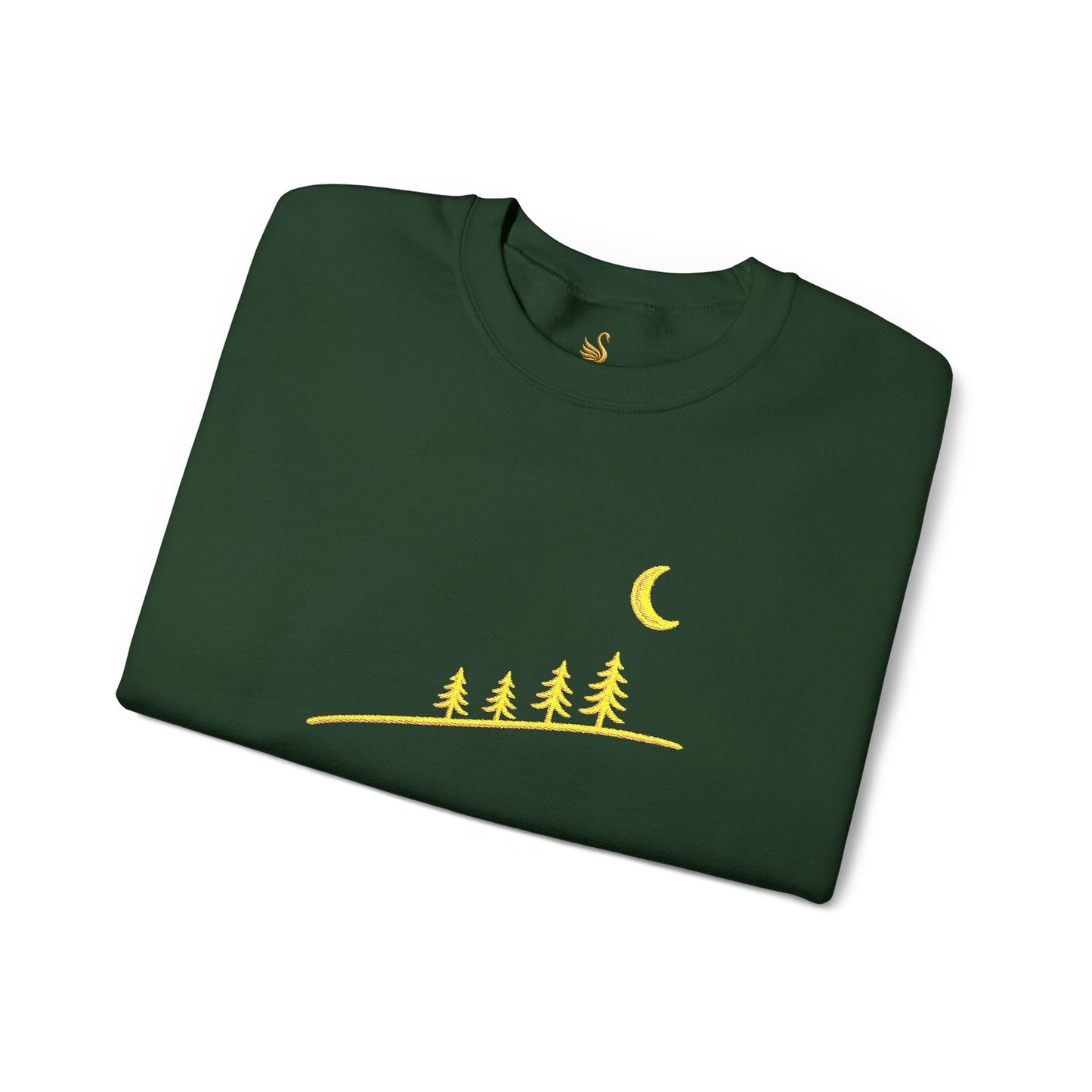 Moonlit Slope Embroidered Sweatshirt