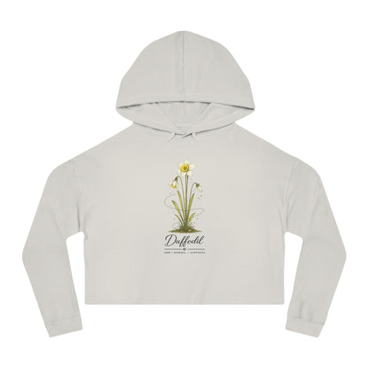 Daffodil Cropped Hooded Sweatshirt