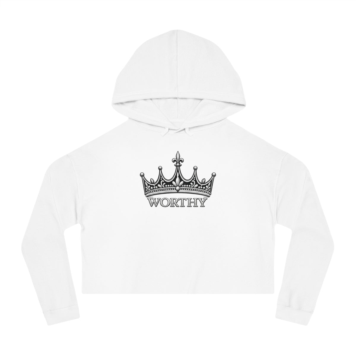 Worthy Cropped Hooded Sweatshirt