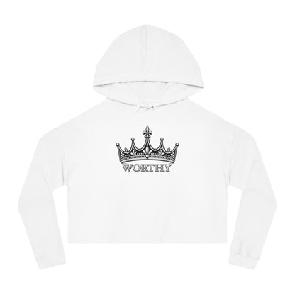 Worthy Cropped Hooded Sweatshirt
