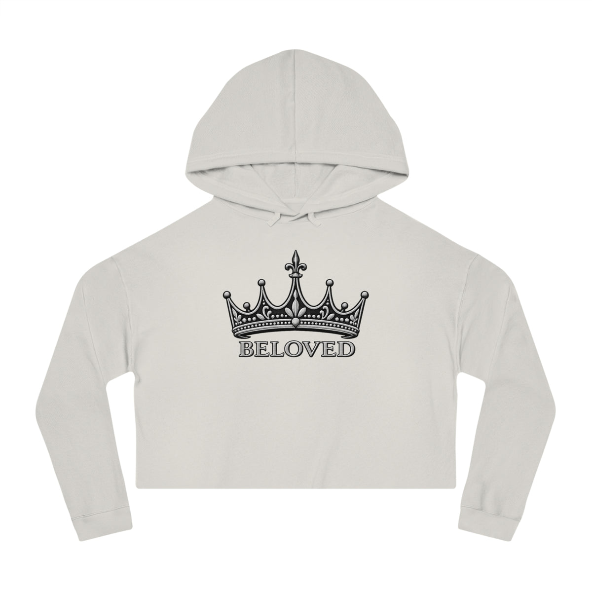 Beloved Crown Cropped Hooded Sweatshirt