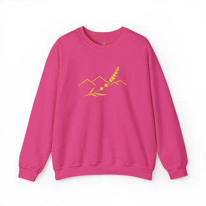 Lavender Ridge Embroidered Sweatshirt