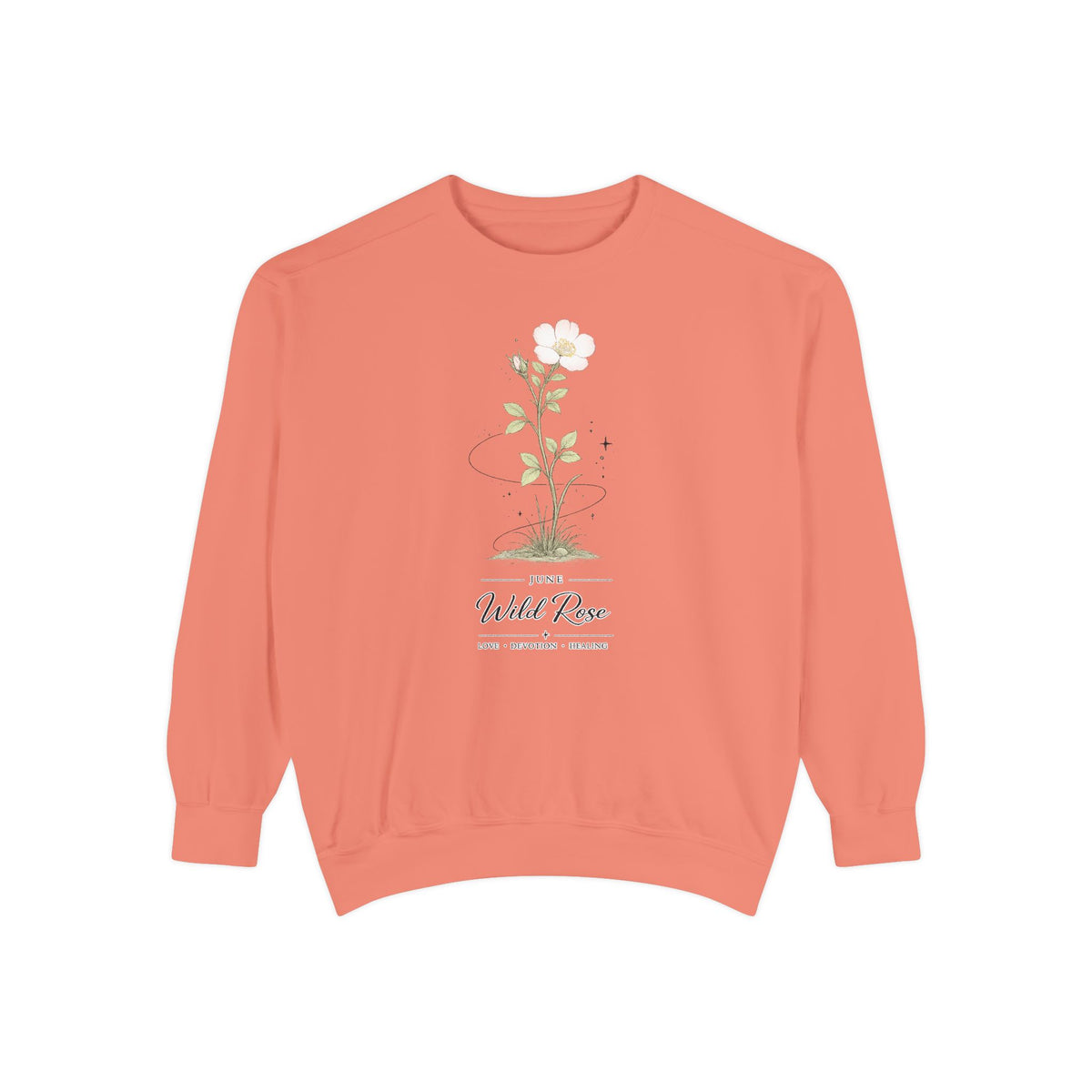 June Birth Flower Sweatshirt