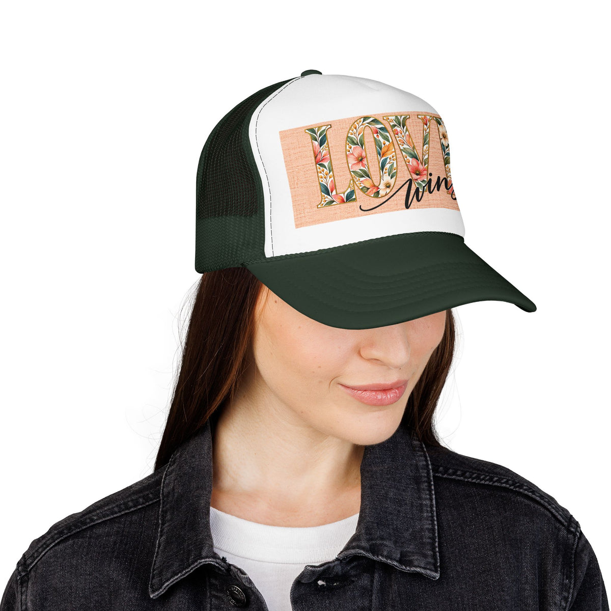 Love Wins Foam Trucker Hat