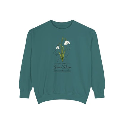 January Birth Flower Sweatshirt
