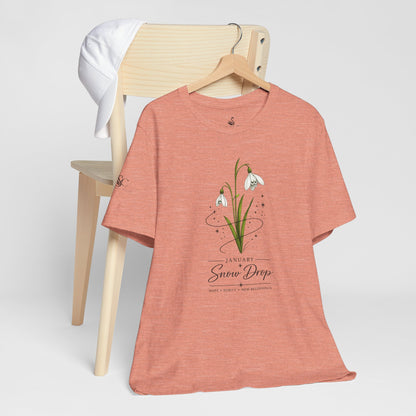 January Birth Flower T-Shirt