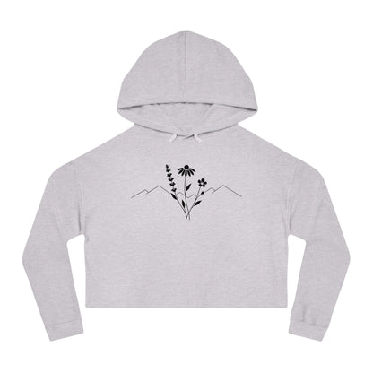 Wildflower Horizon Cropped Hooded Sweatshirt