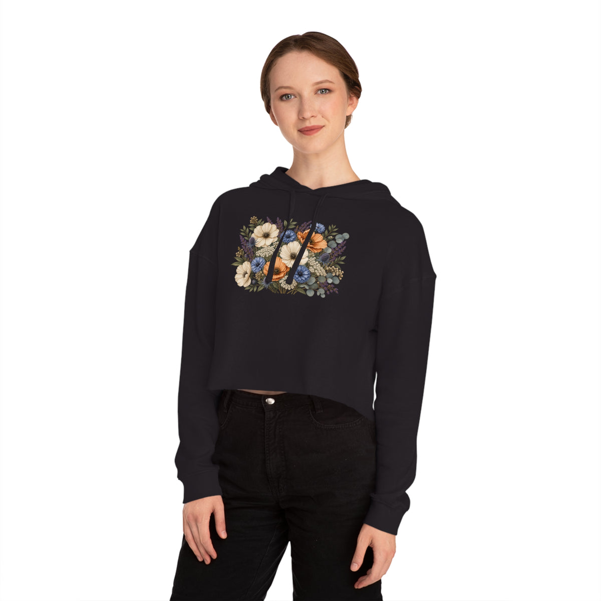 Meadow Muse Cropped Hooded Sweatshirt