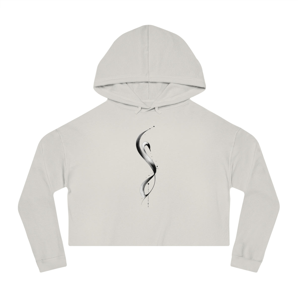 Stillness Cropped Hooded Sweatshirt