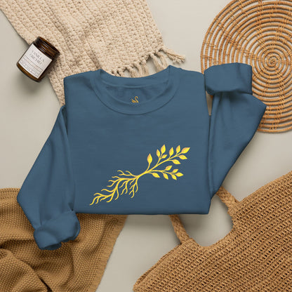 Rooted Grace Embroidered Sweatshirt