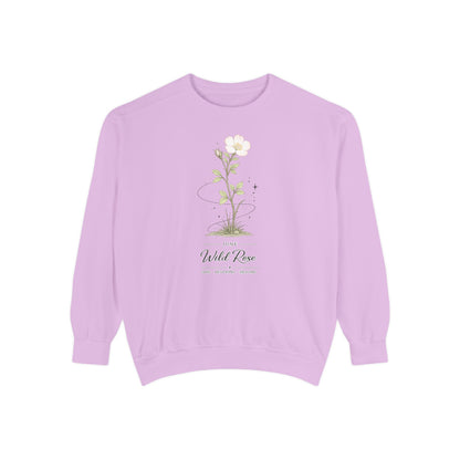 June Birth Flower Sweatshirt