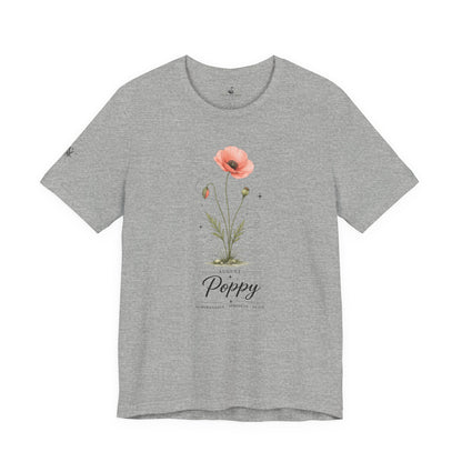 August Birth Flower T-Shirt