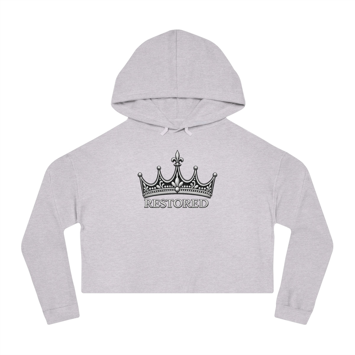 Restored Crown Cropped Hooded Sweatshirt