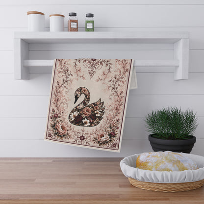 Peony & Plumage Tea Towel