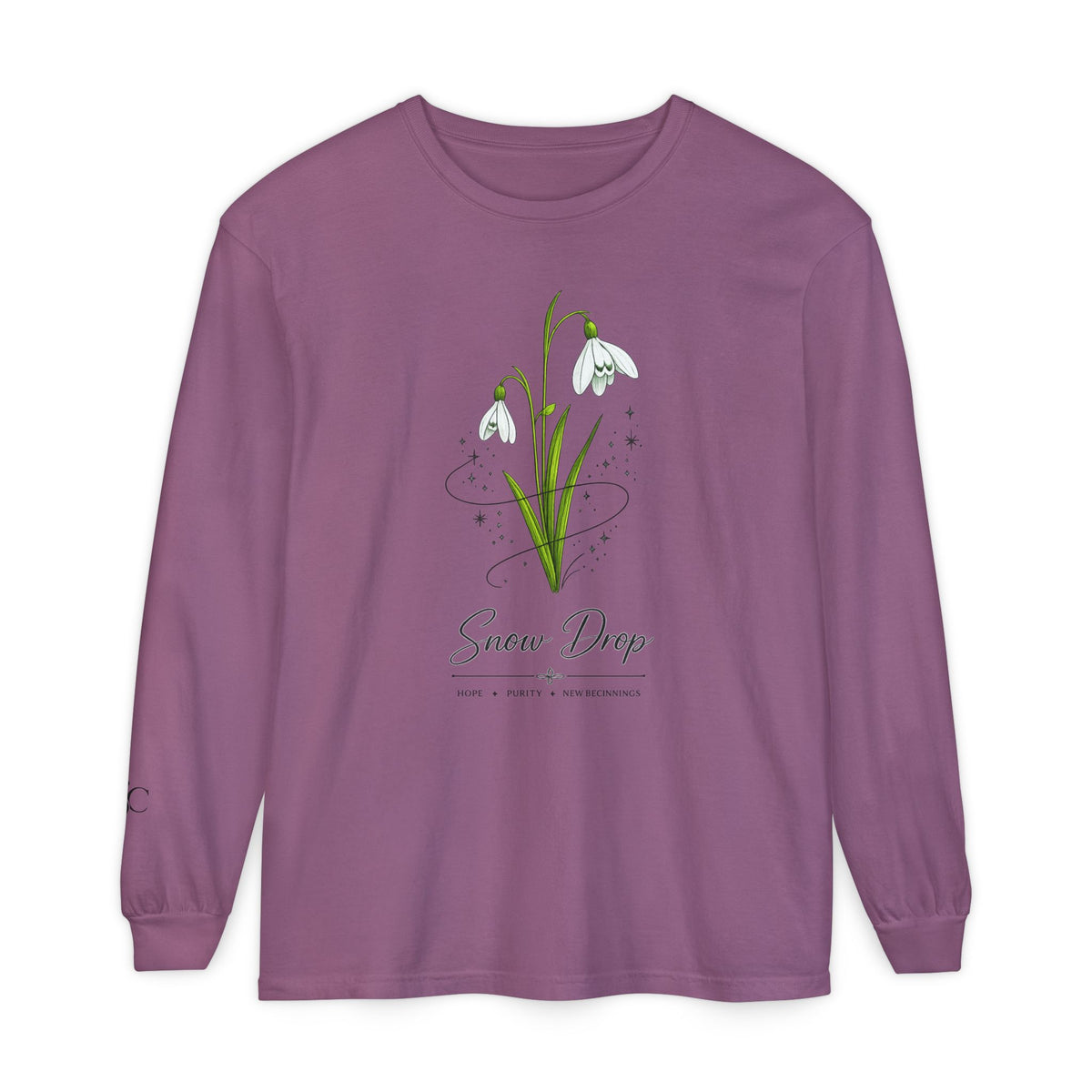 Snow Drop Long Sleeve T-Shirt