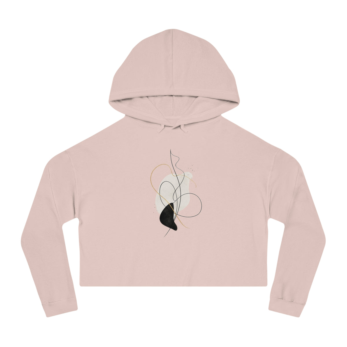 Essence Cropped Hooded Sweatshirt