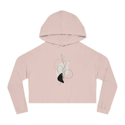 Essence Cropped Hooded Sweatshirt