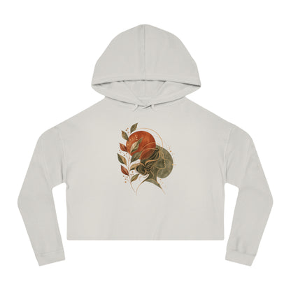 In Her Element Cropped Hooded Sweatshirt