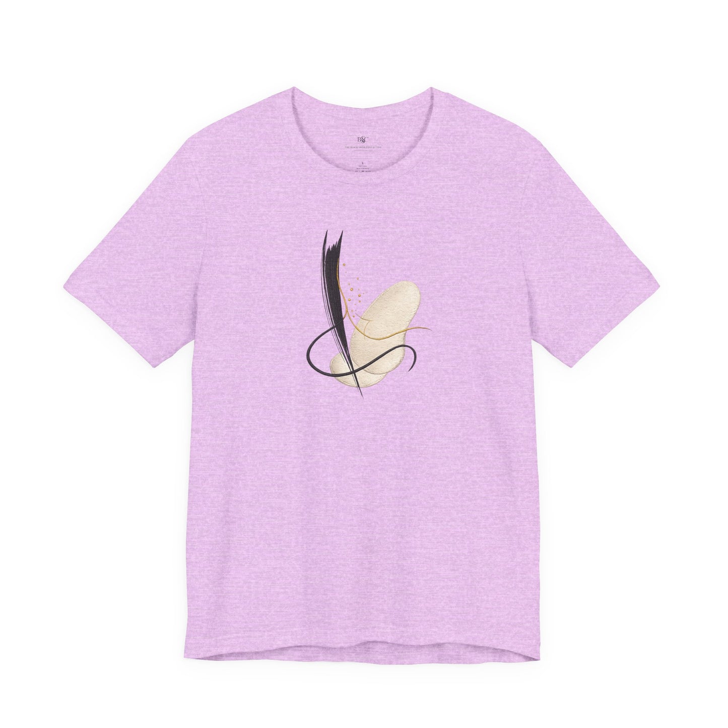 Contrast Embroidered