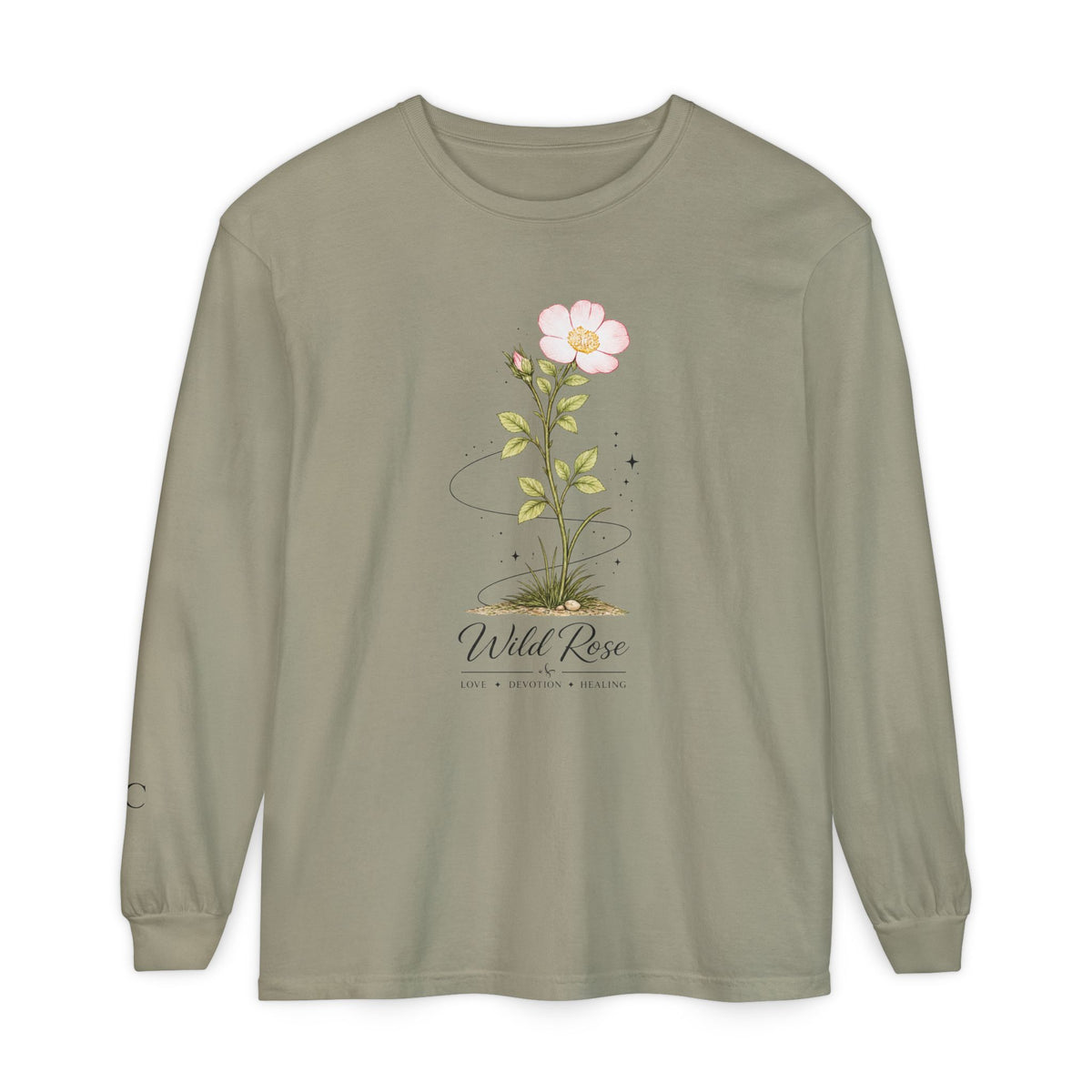 Wild Rose Long Sleeve T-Shirt