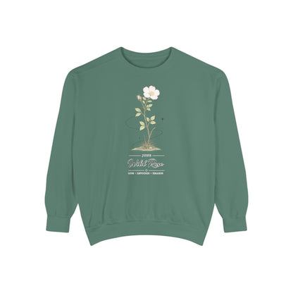 June Birth Flower Sweatshirt