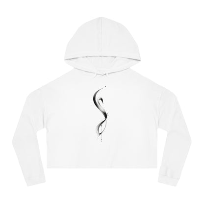 Stillness Cropped Hooded Sweatshirt