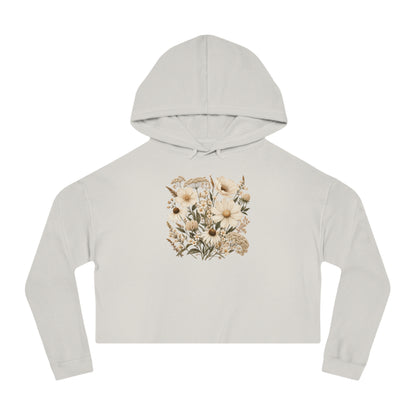 Quiet Grace Cropped Hooded Sweatshirt