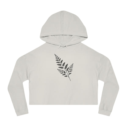Wild Fern Cropped Hooded Sweatshirt