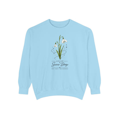 January Birth Flower Sweatshirt