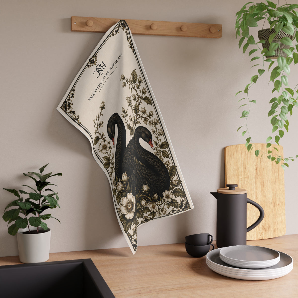 Botanical Flight Tea Towel