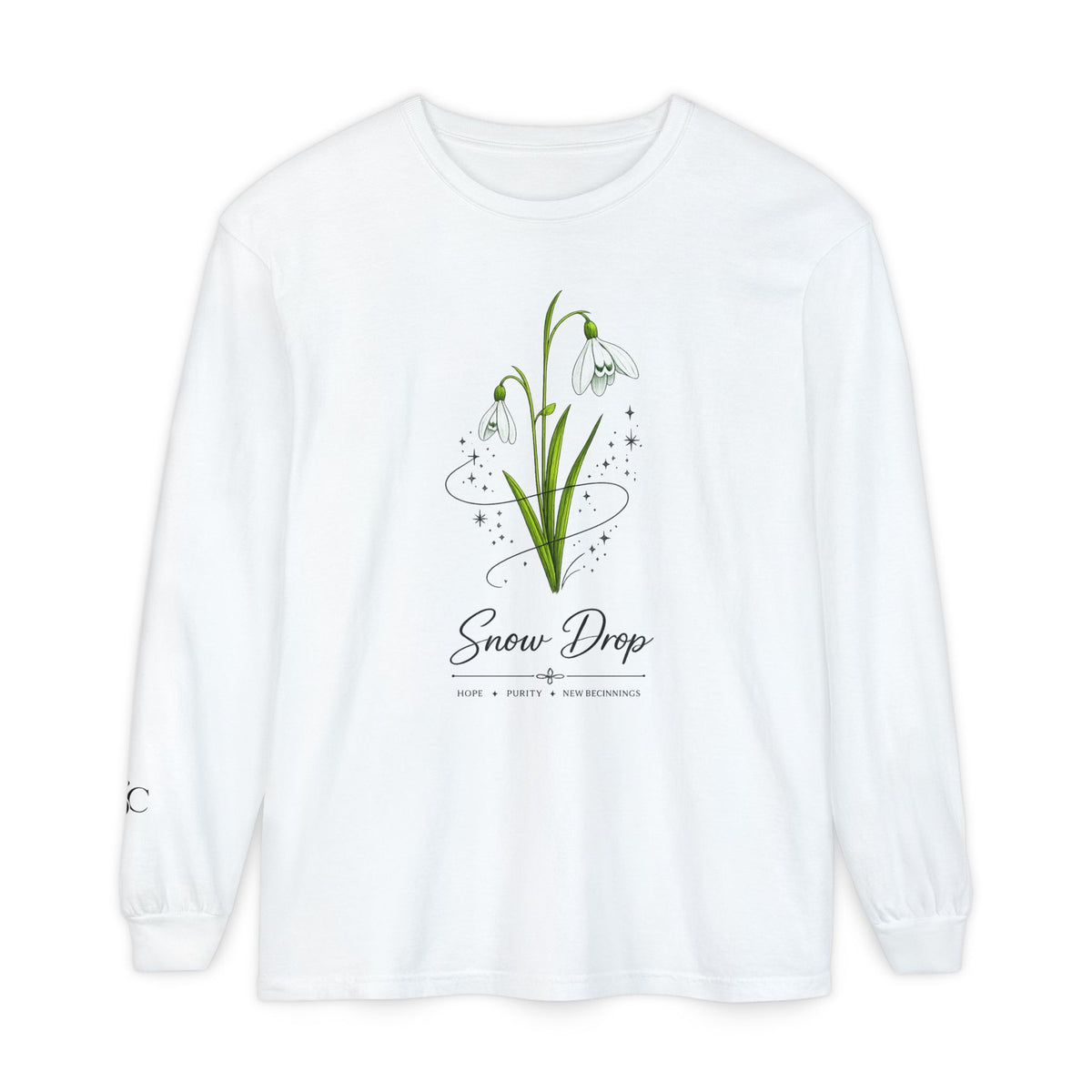 Snow Drop Long Sleeve T-Shirt