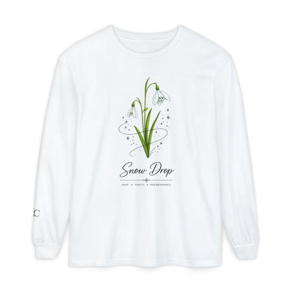 Snow Drop Long Sleeve T-Shirt