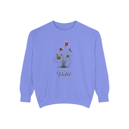 February Birth Flower Sweatshirt