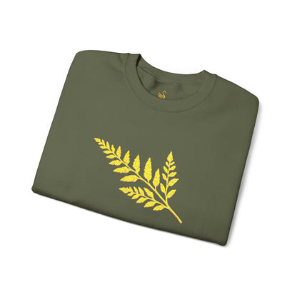 Wild Fern Embroidered Sweatshirt