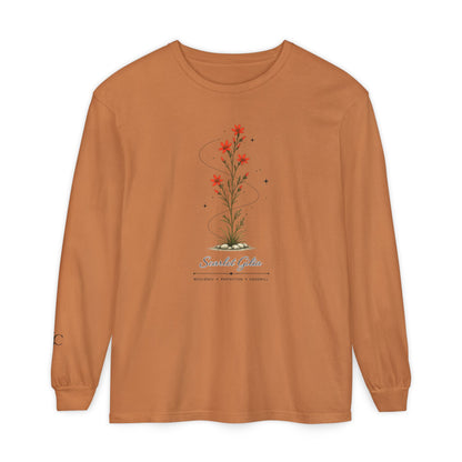 Scarlet Gilia Long Sleeve T-Shirt